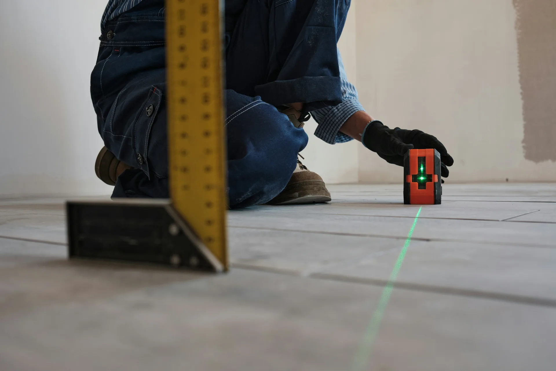 laser-screed prep before a concrete pour calculated by volume in Las Vegas