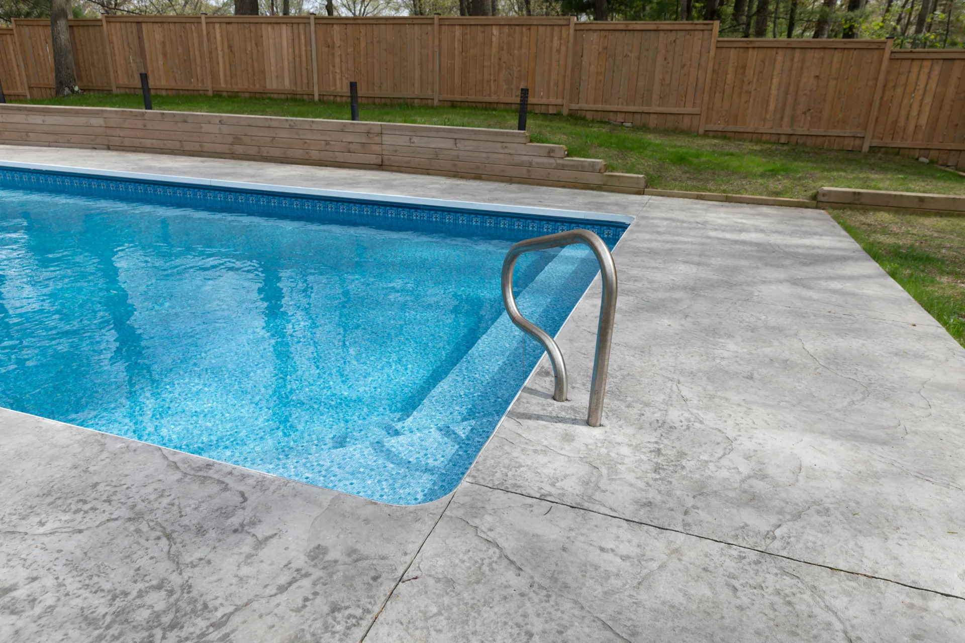 stamped concrete in a slate pattern in Las Vegas